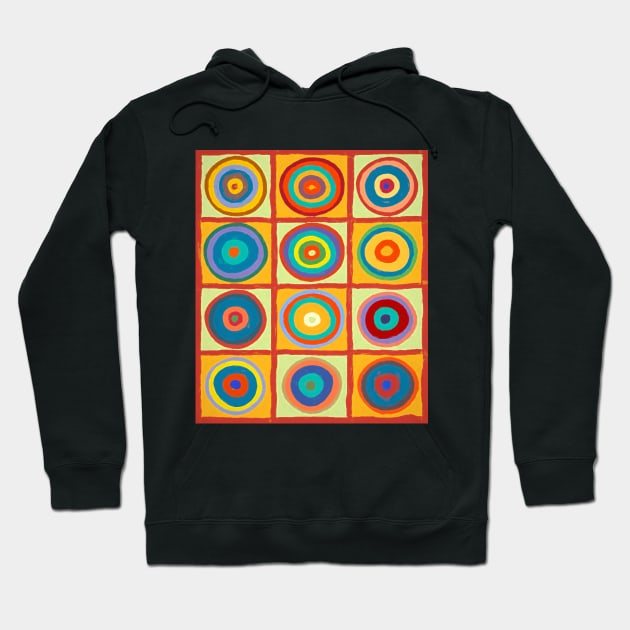 Kandinsky Freehand Hoodie by RockettGraph1cs